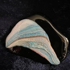 Hand painted rock.  2.5 x 1.5 inches